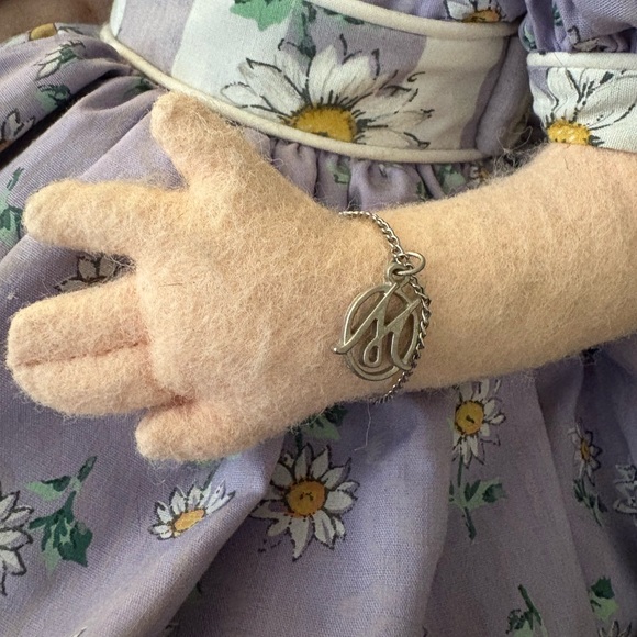 Marie Osmond 20" "Clarissa Heartfelt" FELT DOLL LE # 0390/2500 - Picture 6 of 12